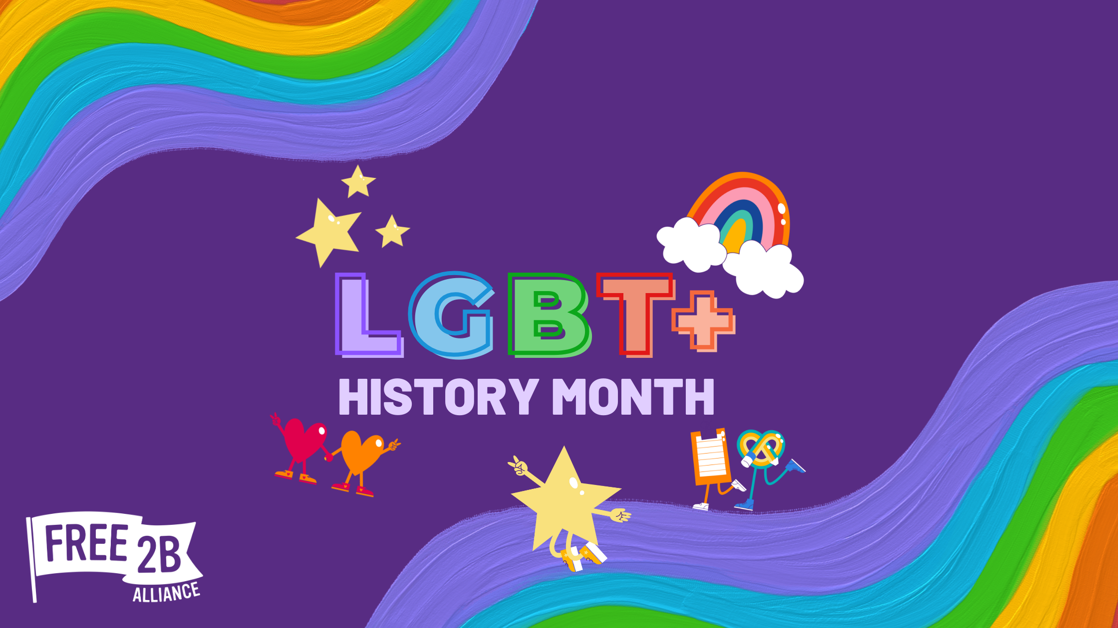 LGBT+ History Month 2024! Free2B